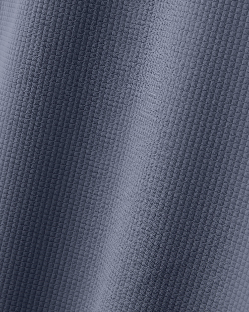 Waffle Tech Polo - Shale Blue