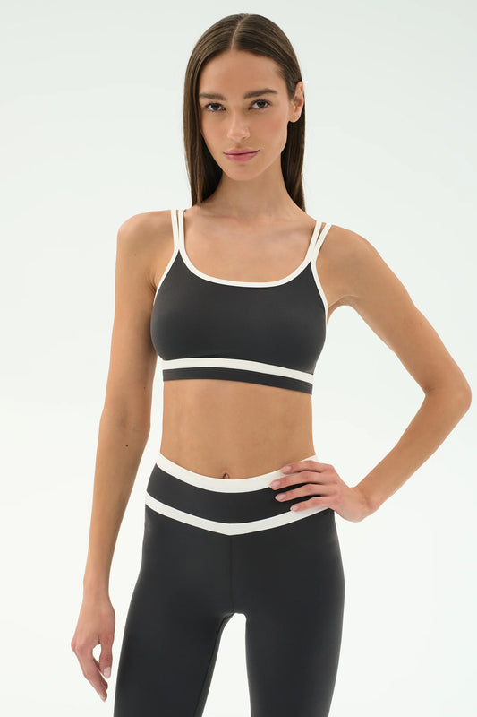 Eva Bra - Graphite/White