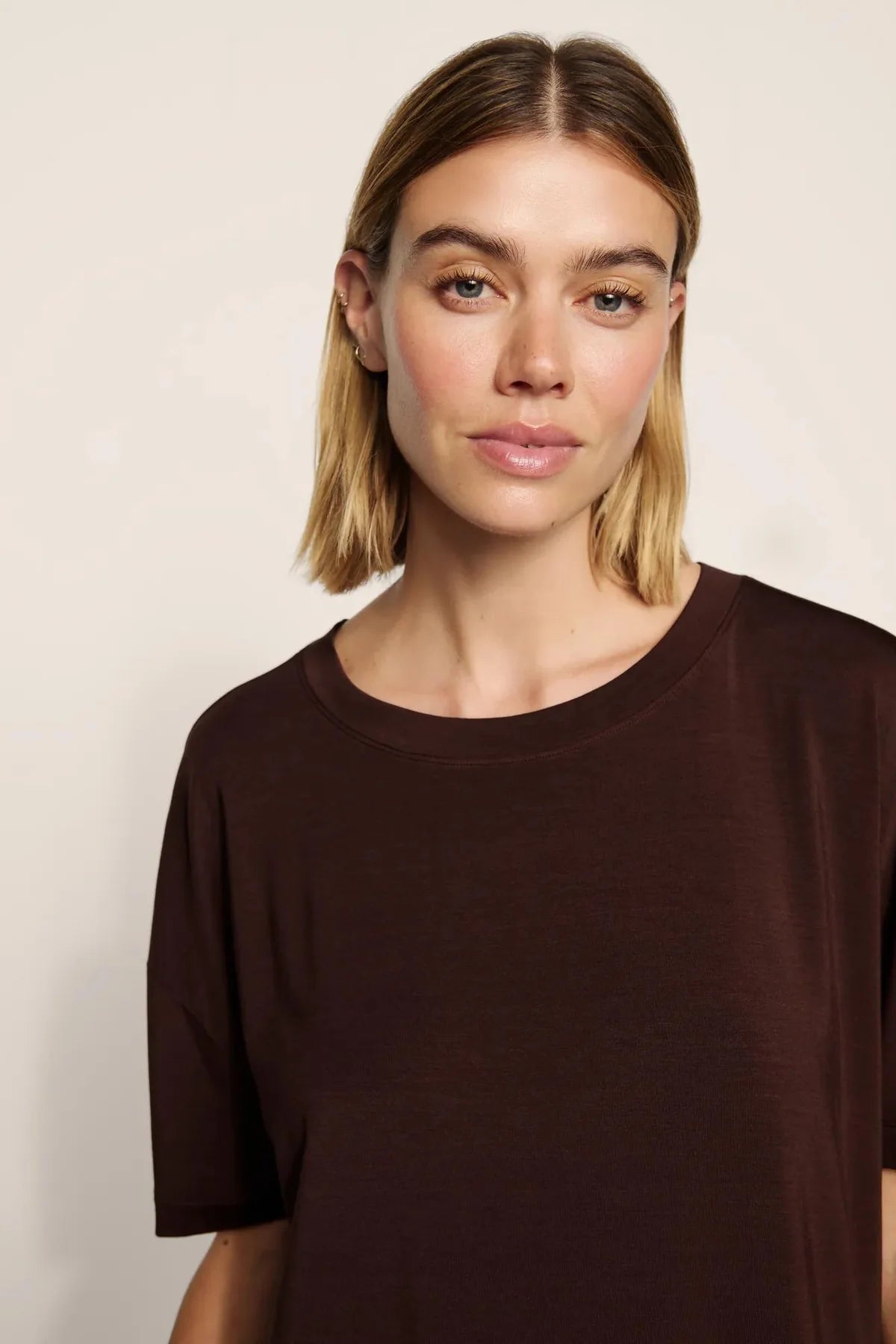 Gisele Everyday Tee/Short - Chocolate