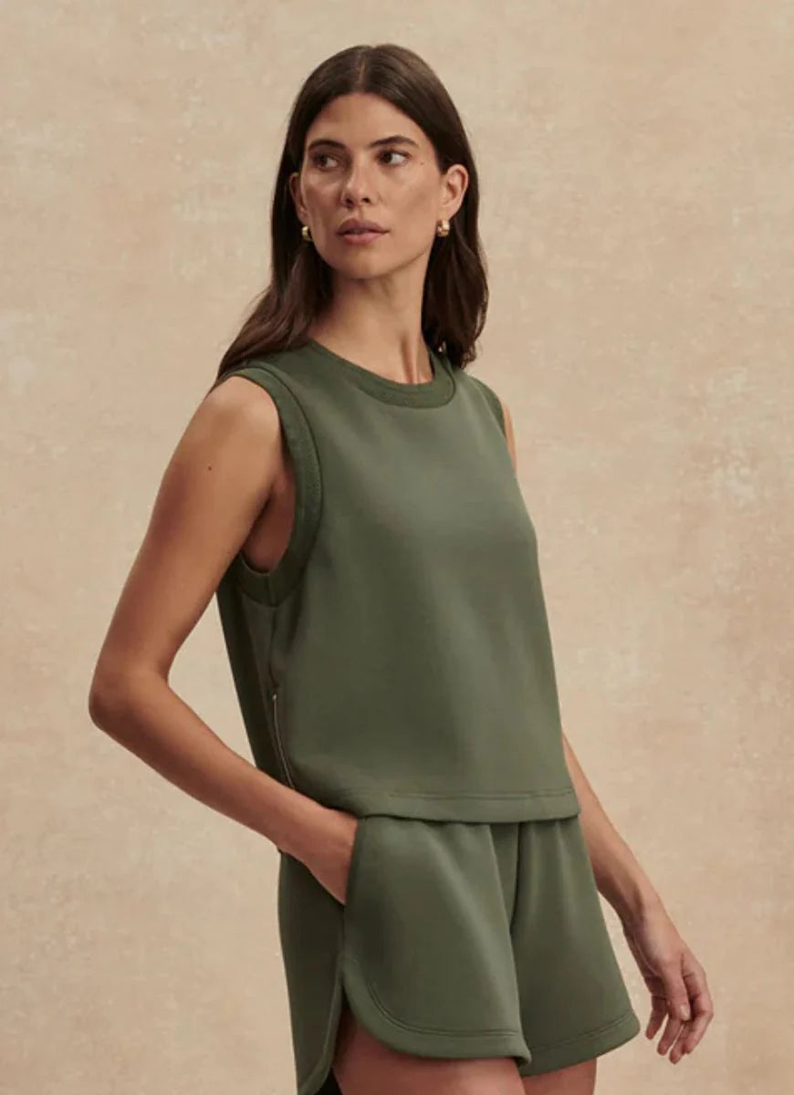Shea Tank/ Coulter Short - Thyme