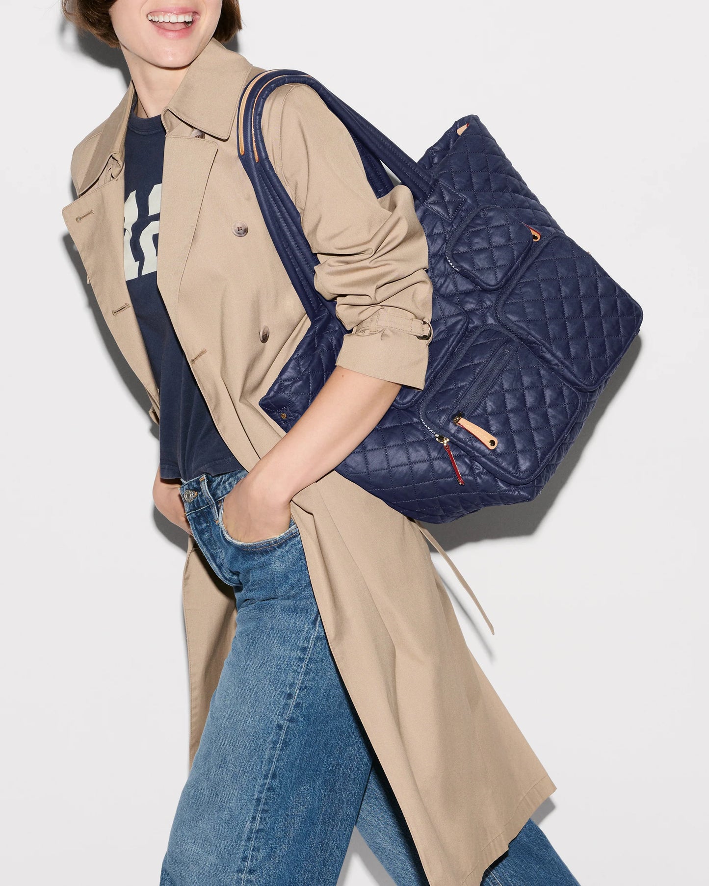 Metro Travel Tote M - Navy