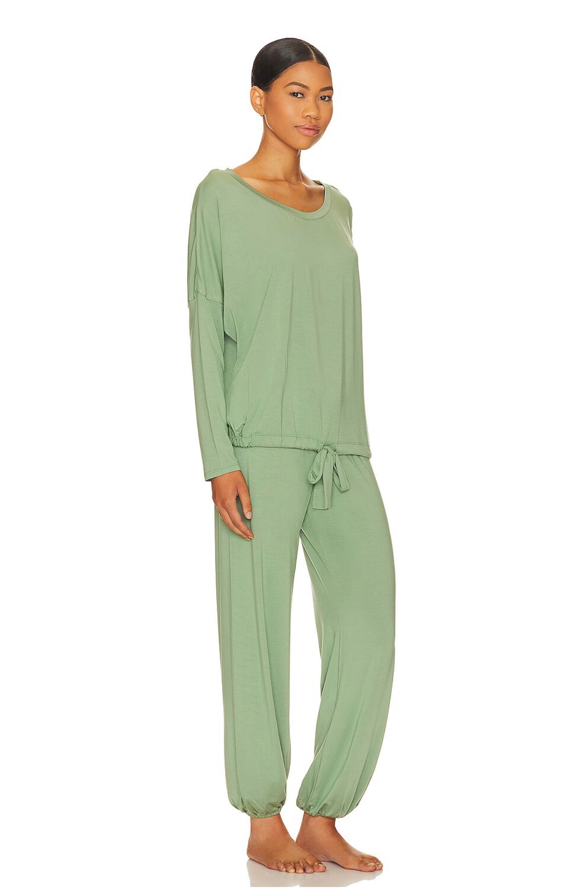 Gisele Slouchy Set - Mineral Green