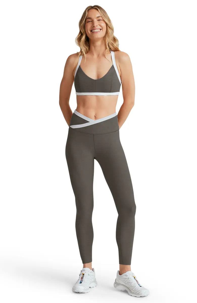 Outlines Midi Legging - Dusty Forest