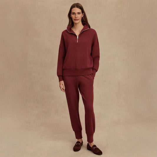 Hawley Half Zip/Slim Cuff Pant - Cinnamon