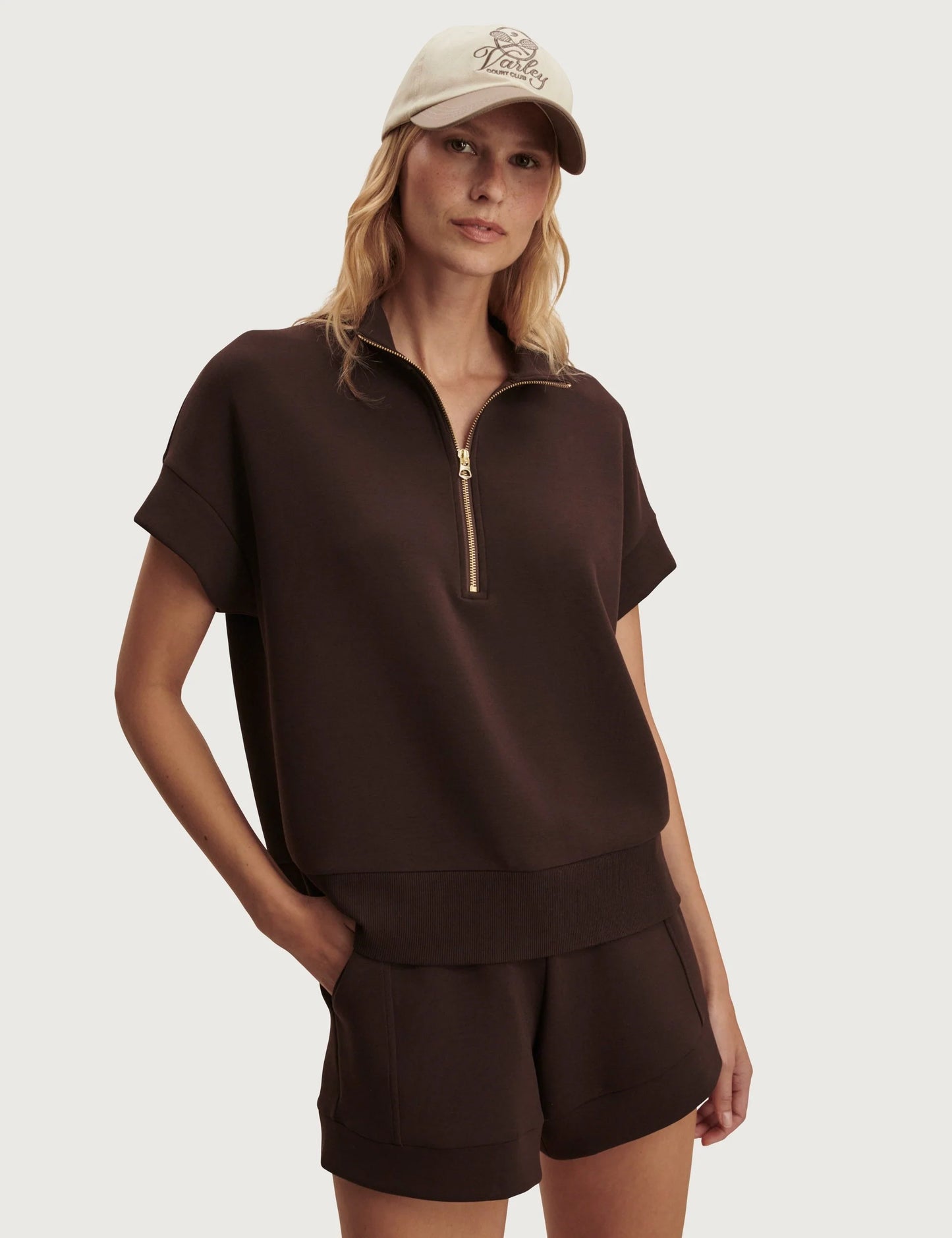Ritchie Short Slv/Slim Pant - Coffee Bean
