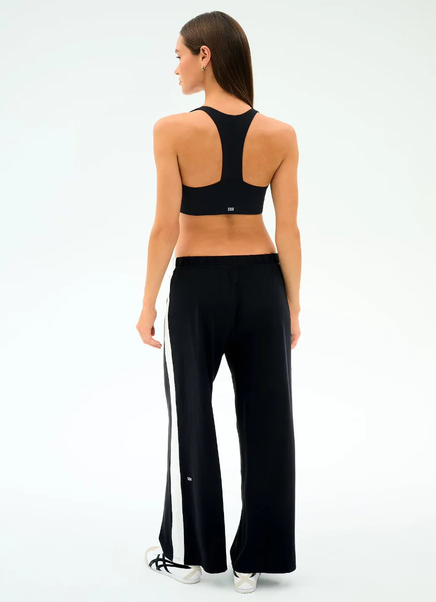 Willow Wide Leg Pant - Black/White