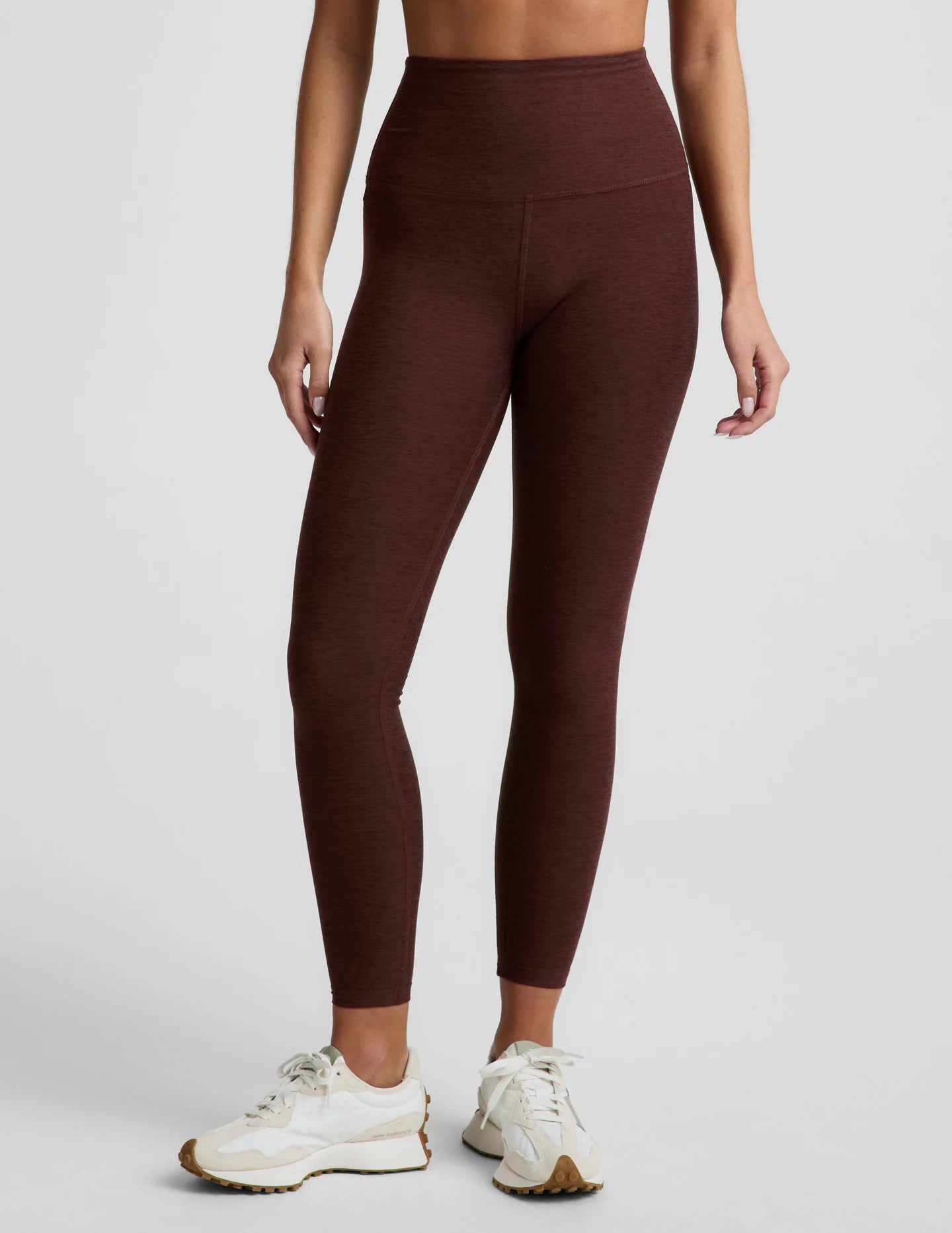 Spacedye Midi Legging - Iced Mocha