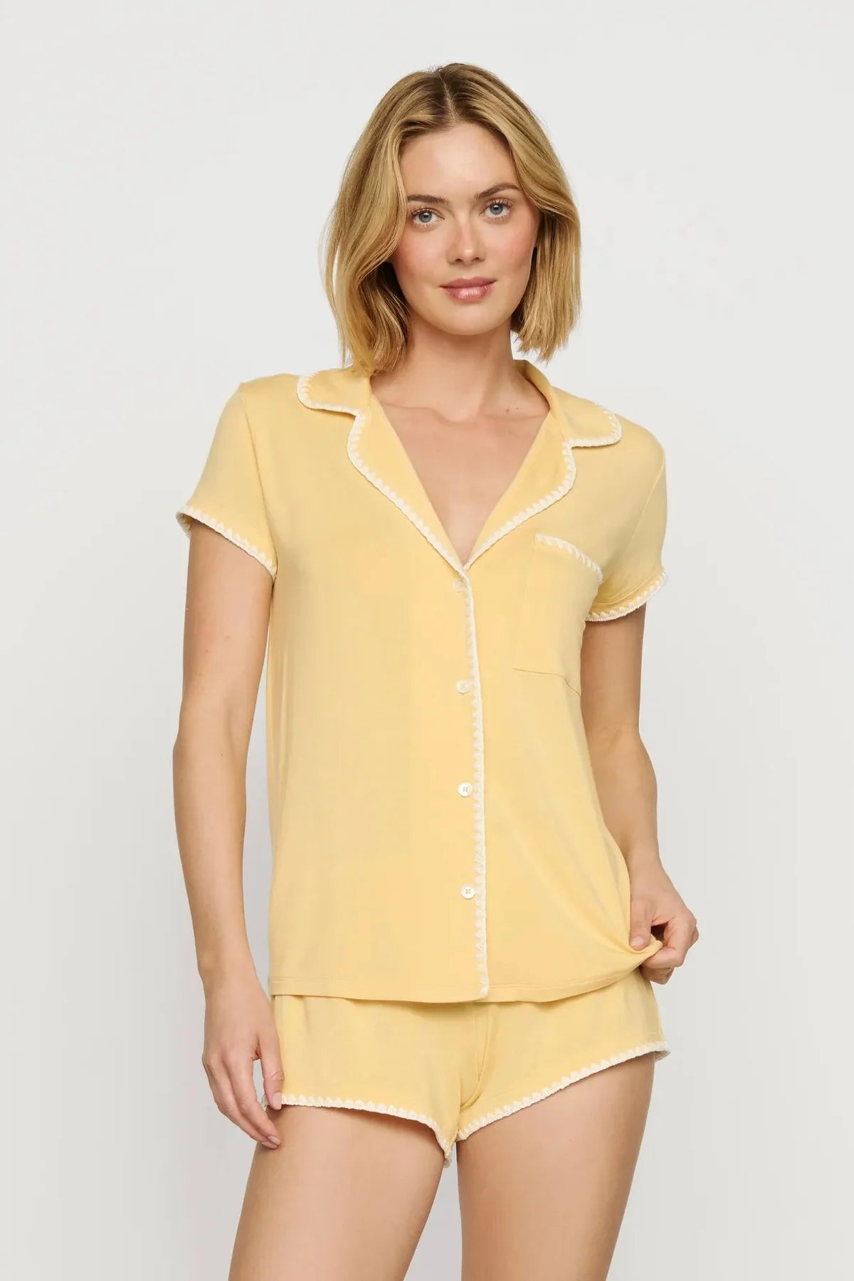 Frida Short PJ Set - Sunbeam