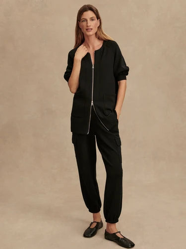 Augusta Full Zip/Slim Cuff Pant - Black