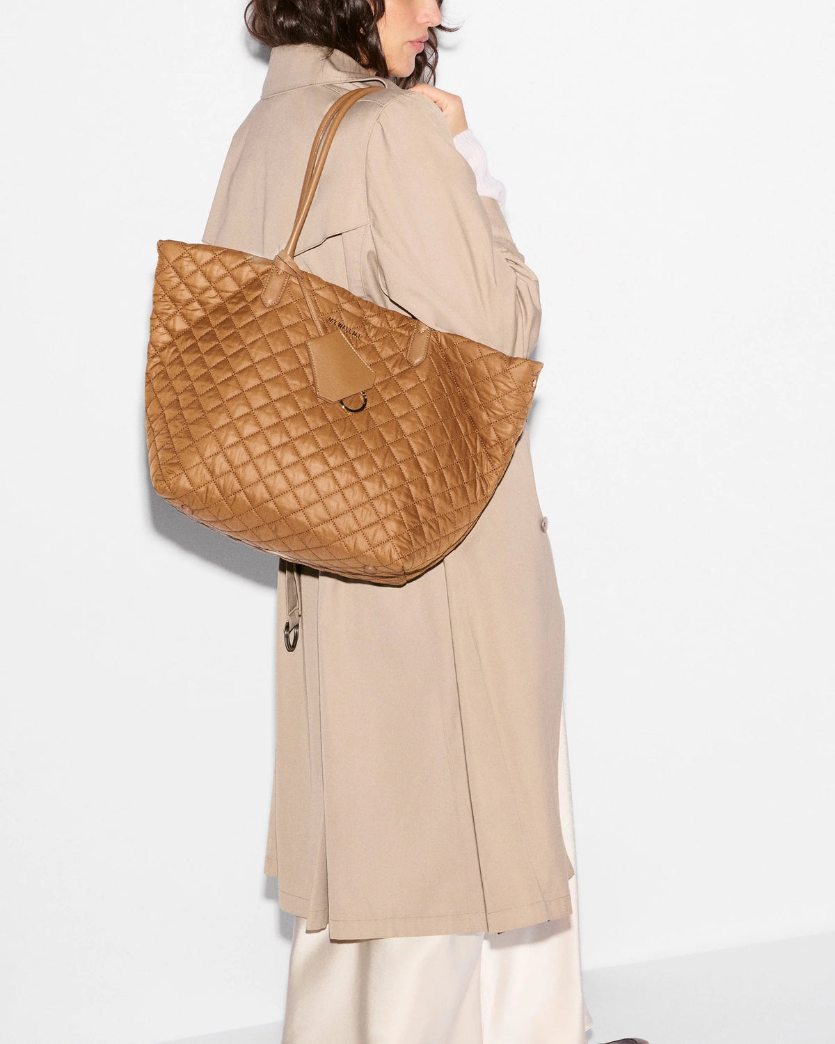 Medium Daily Tote - Cognac