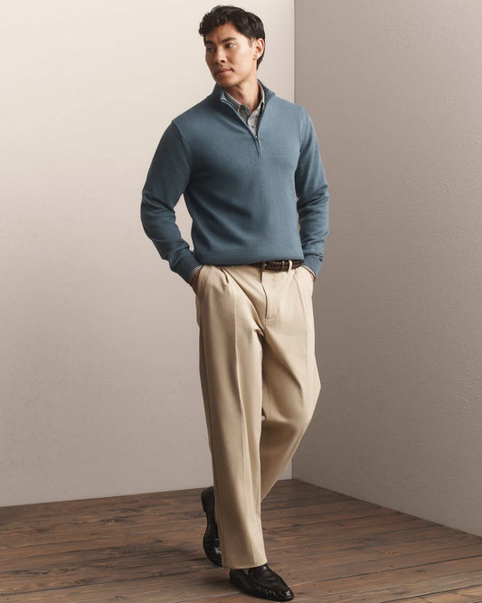 Commuter 1/4 Zip - Shadow Blue