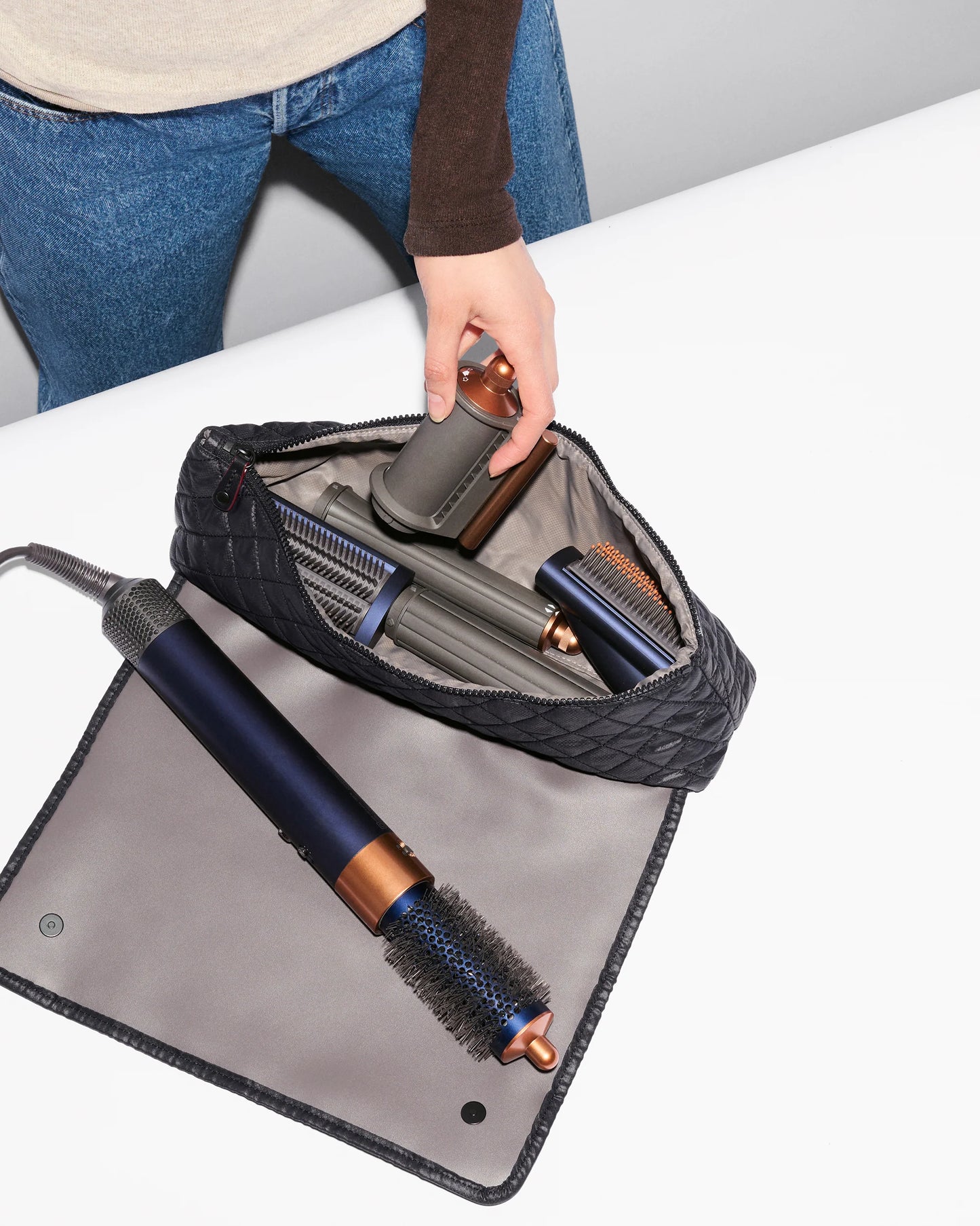 Hair Tool Travel Case - Black