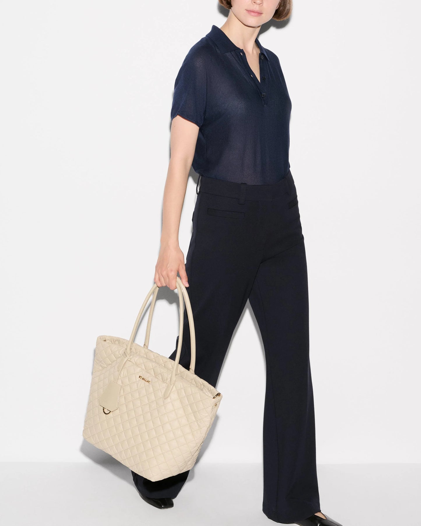 Medium Daily Tote - Sand