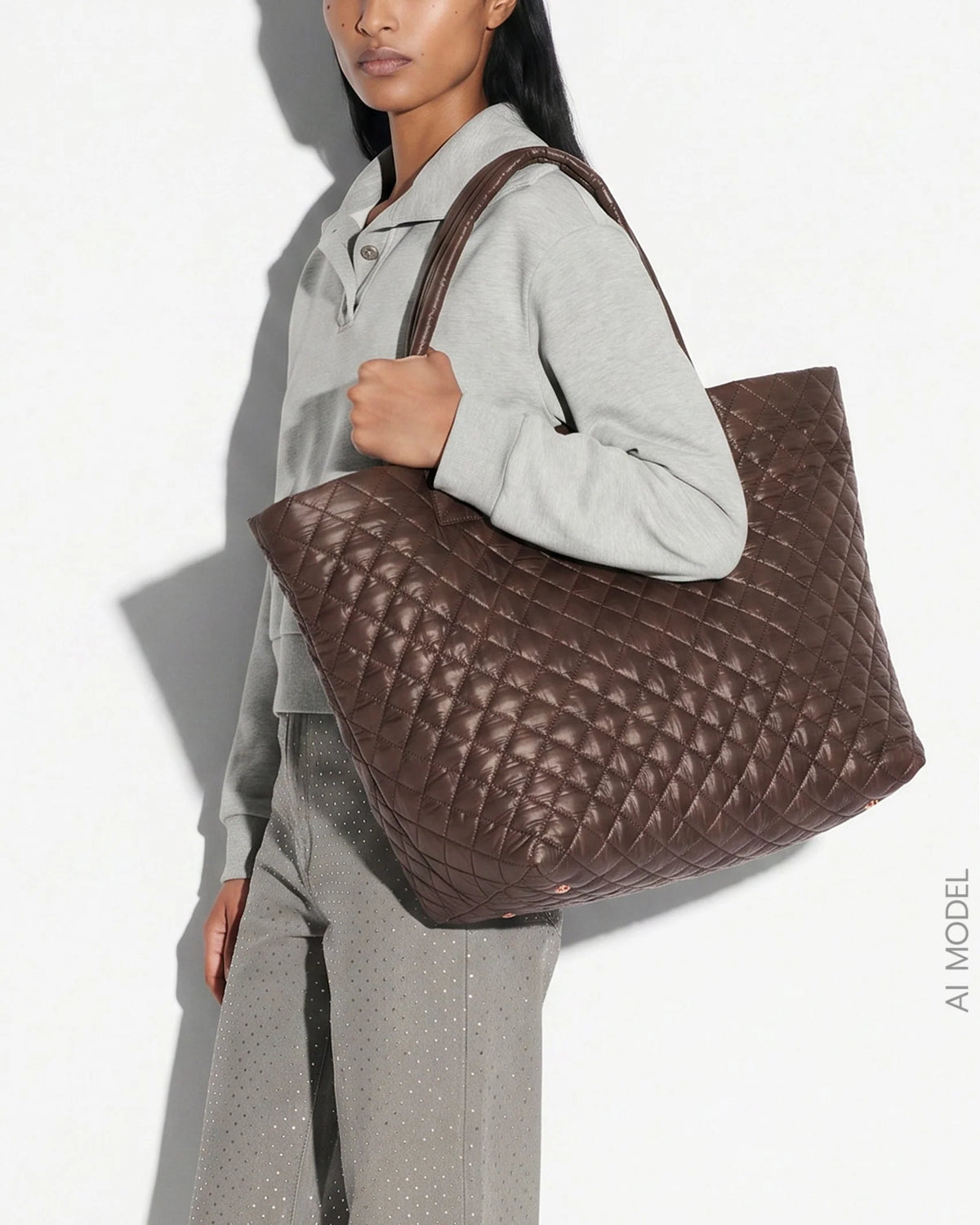 Metro Tote L - Walnut Brown