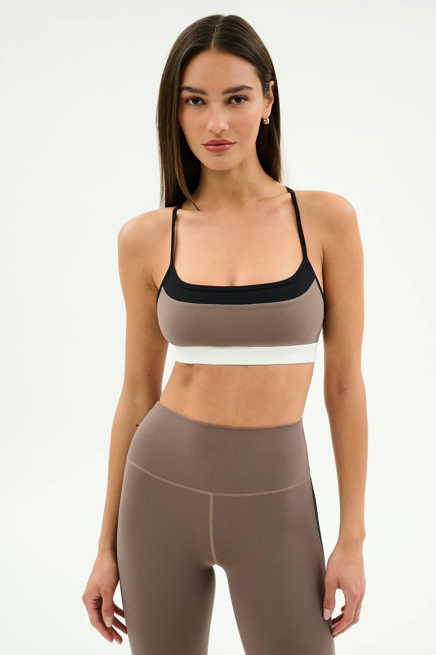 Scottie Bra - Lentil/Black