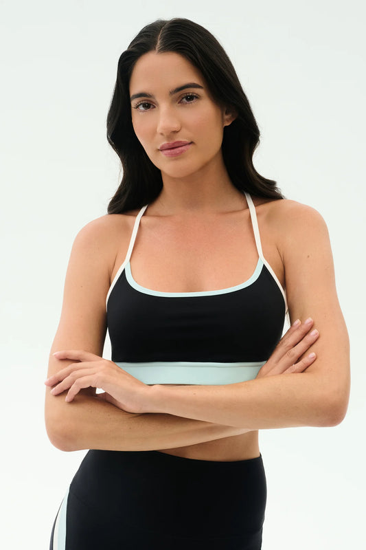 Emerson Airweight Bra - Indigo/Dove Gray