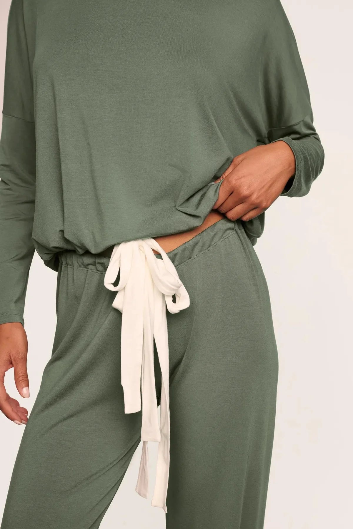 Gisele Slouchy PJ Set - Desert Sage