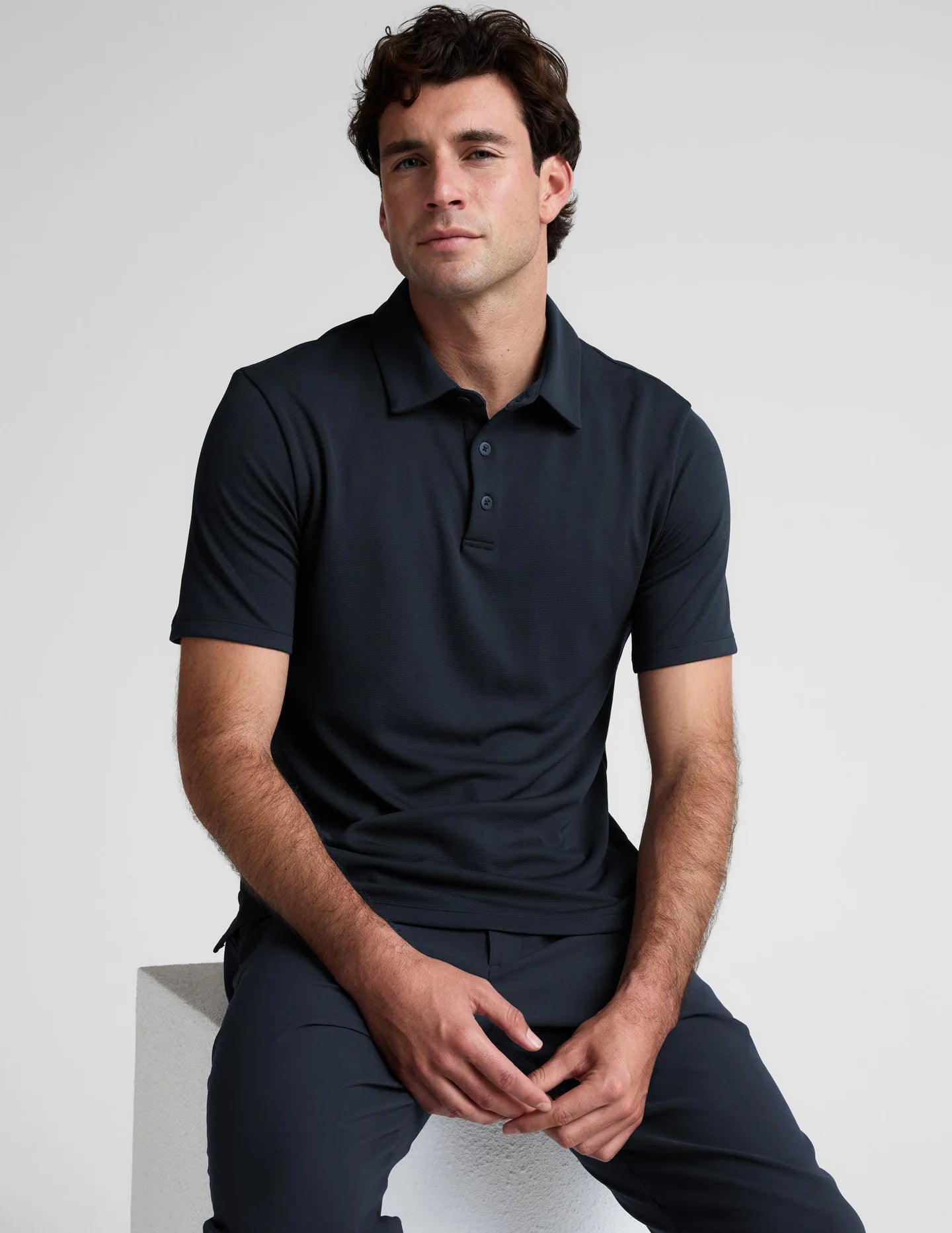 All In Active Polo - Navy