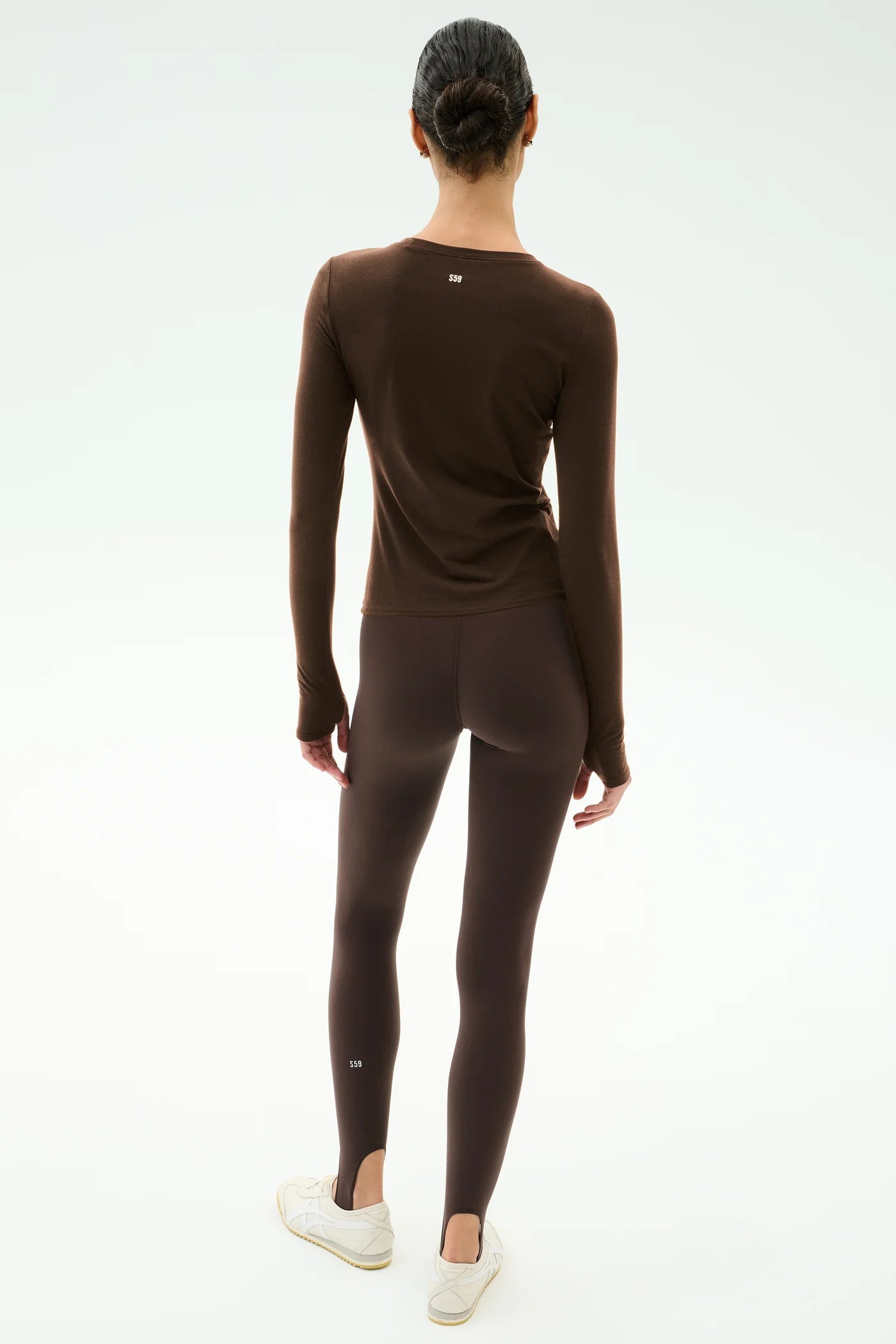 Airweight LS Tee - Dk Chocolate