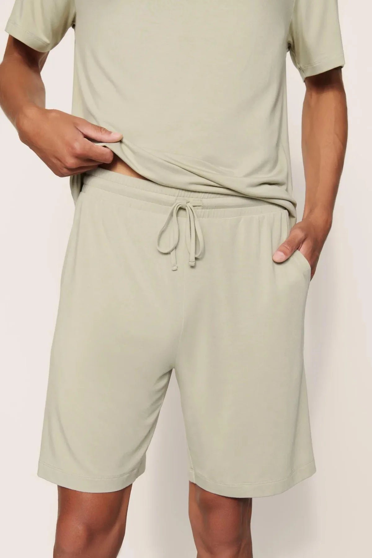 Gisele Short PJ Set - Sandstone