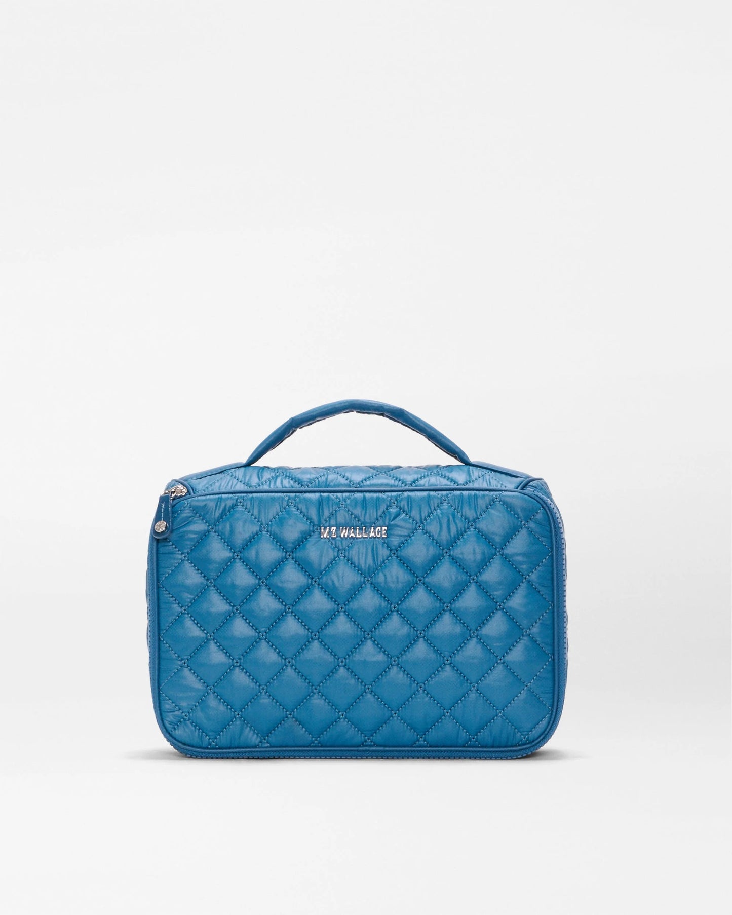 Zip Round Cosmetic - Atlantic Blue