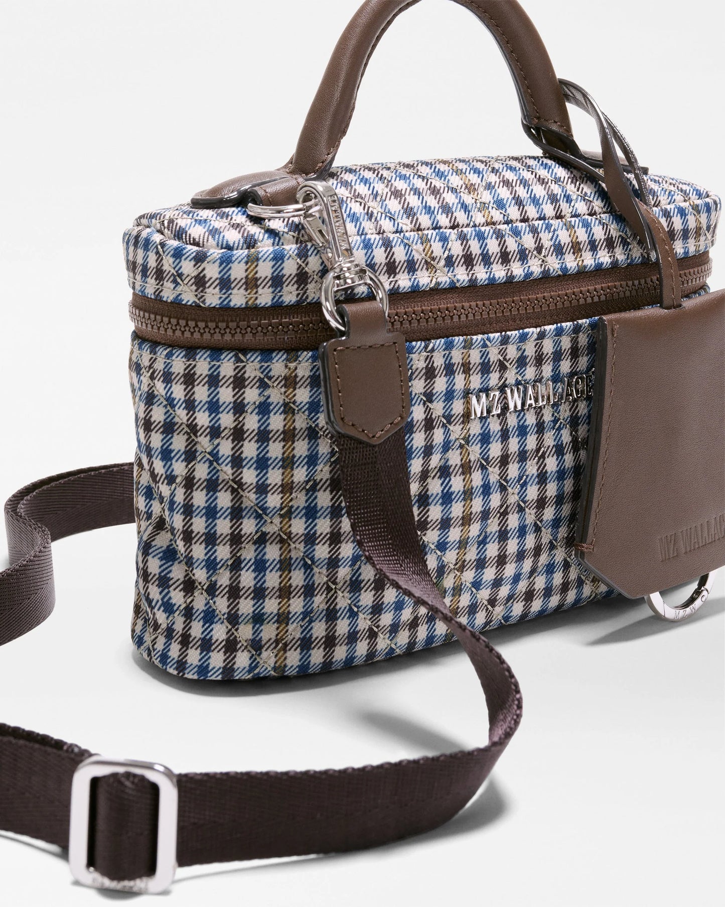 Metro Train Case Crossbody - Heritage Check