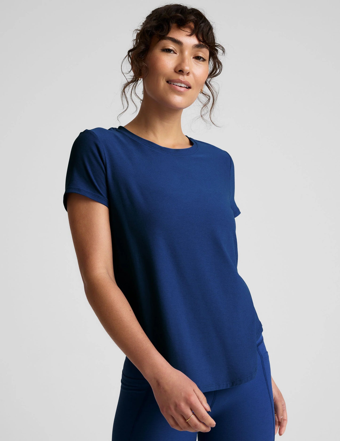 On the Low Tee - Marine Blue