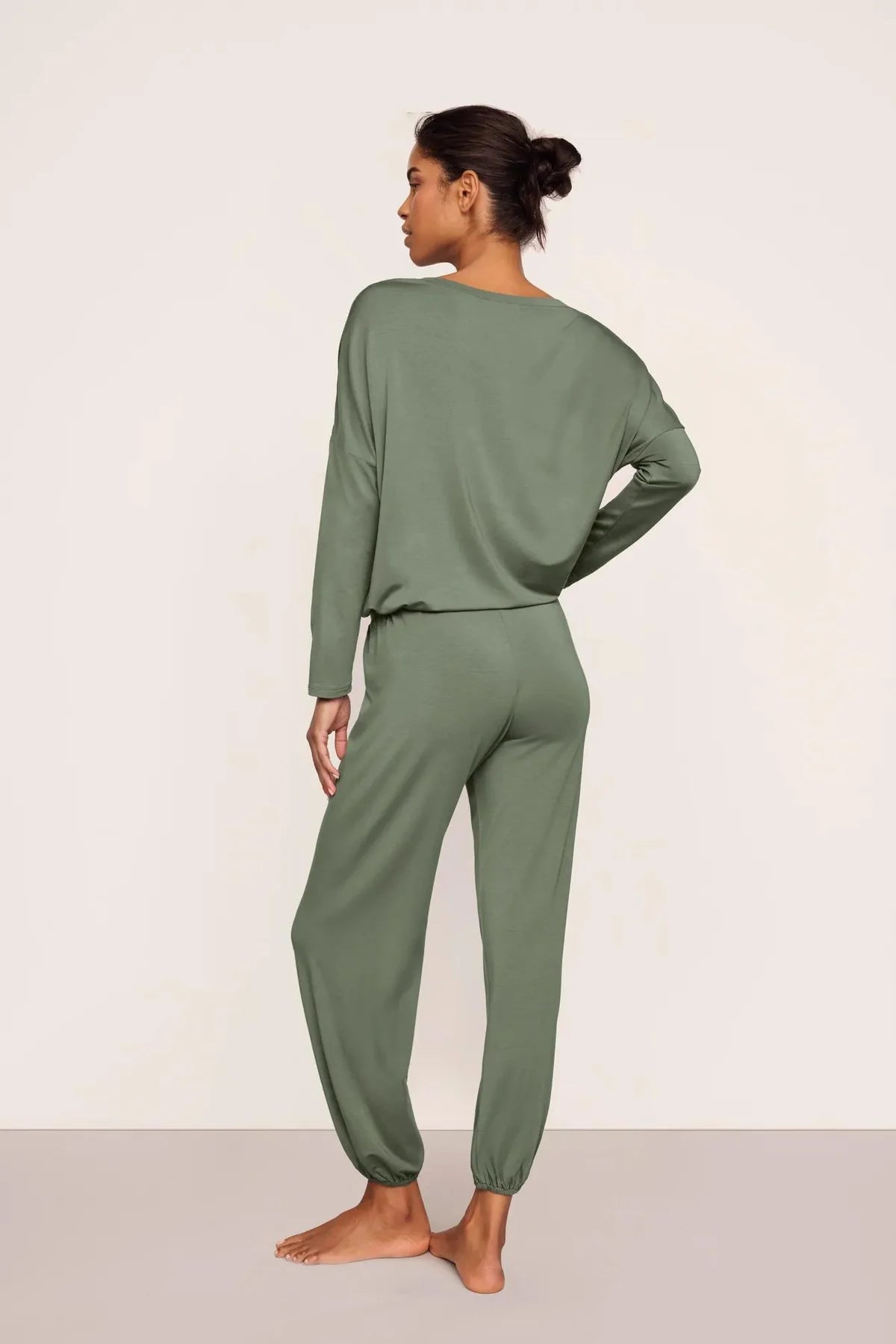 Gisele Slouchy PJ Set - Desert Sage
