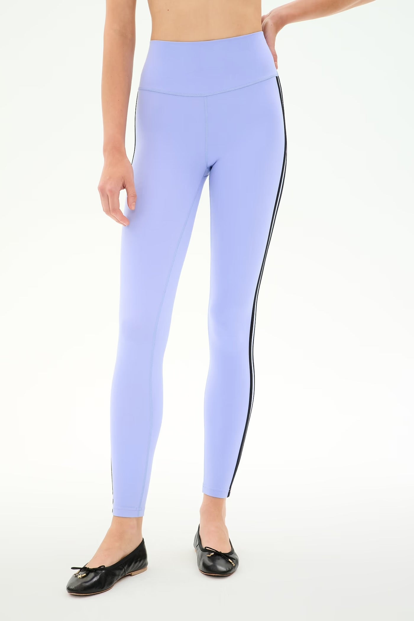 Ella HW Legging - Purple Haze/Black