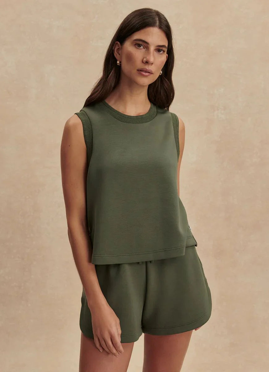 Shea Tank/ Coulter Short - Thyme