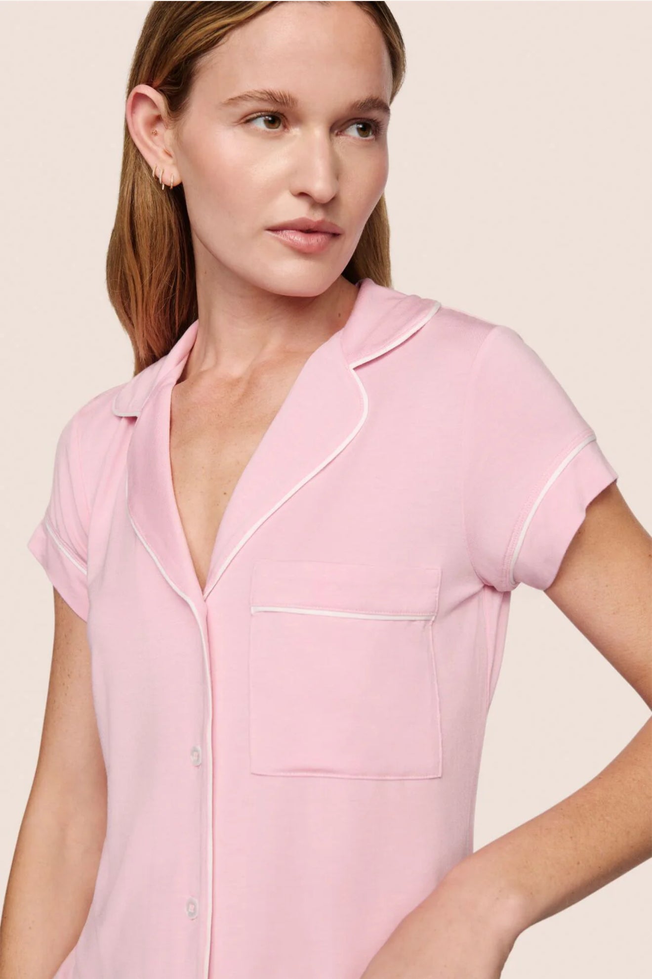 Gisele Shortie Short Set - Pink