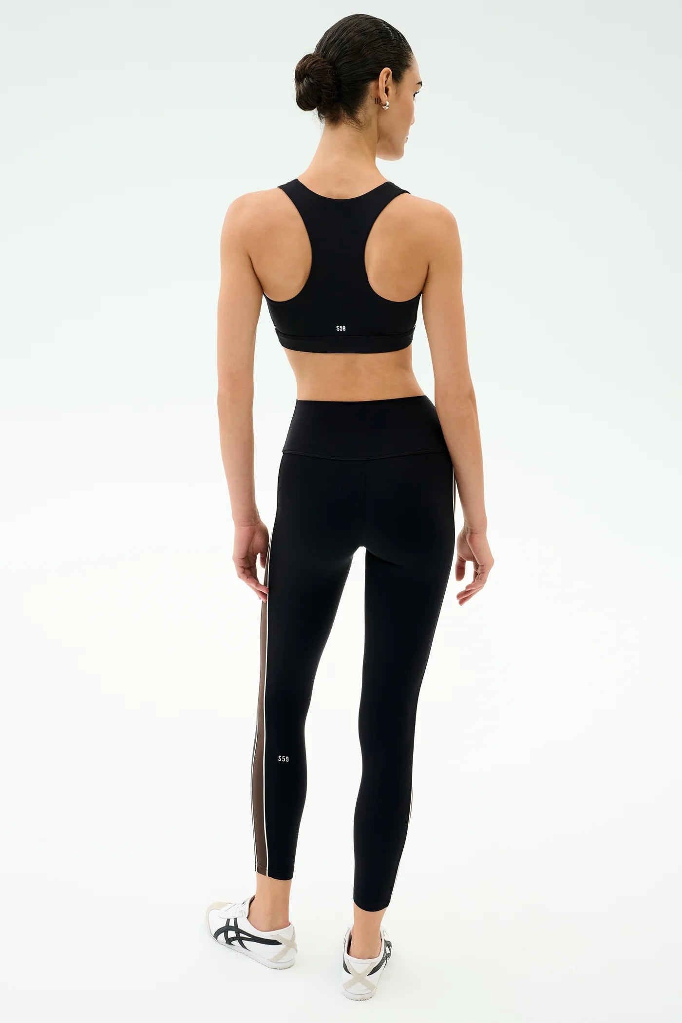 Margot Rigor Legging - Black/Dk Chocolate