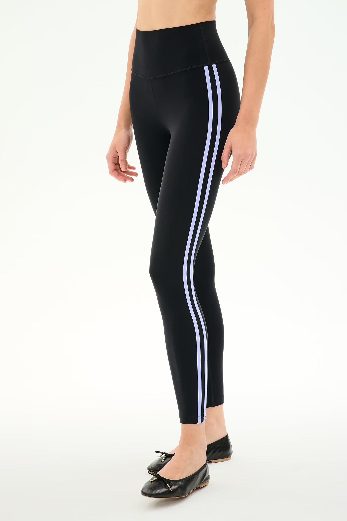 Ella HW Legging - Black/Purple Haze
