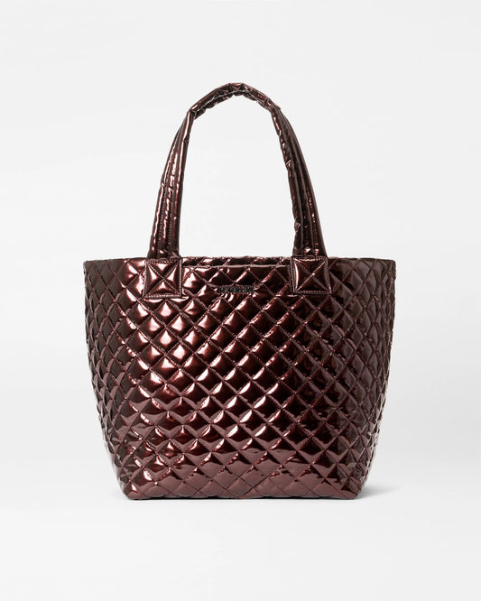 Metro Tote M - Bordeaux Lacquer