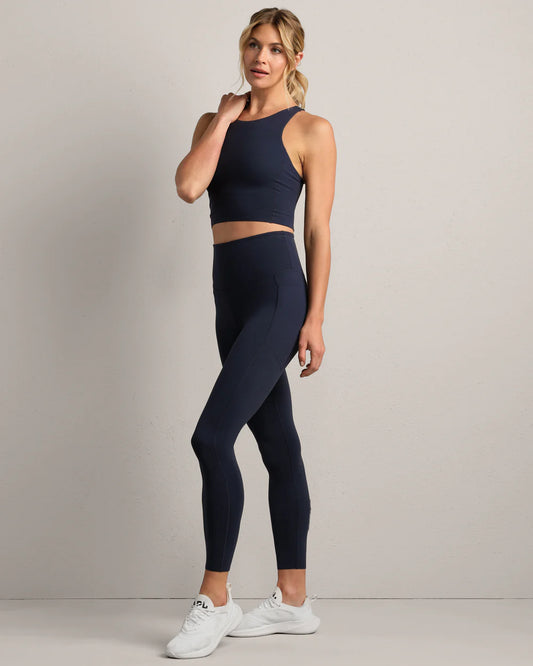 Revive Longline Bra - Navy Blue