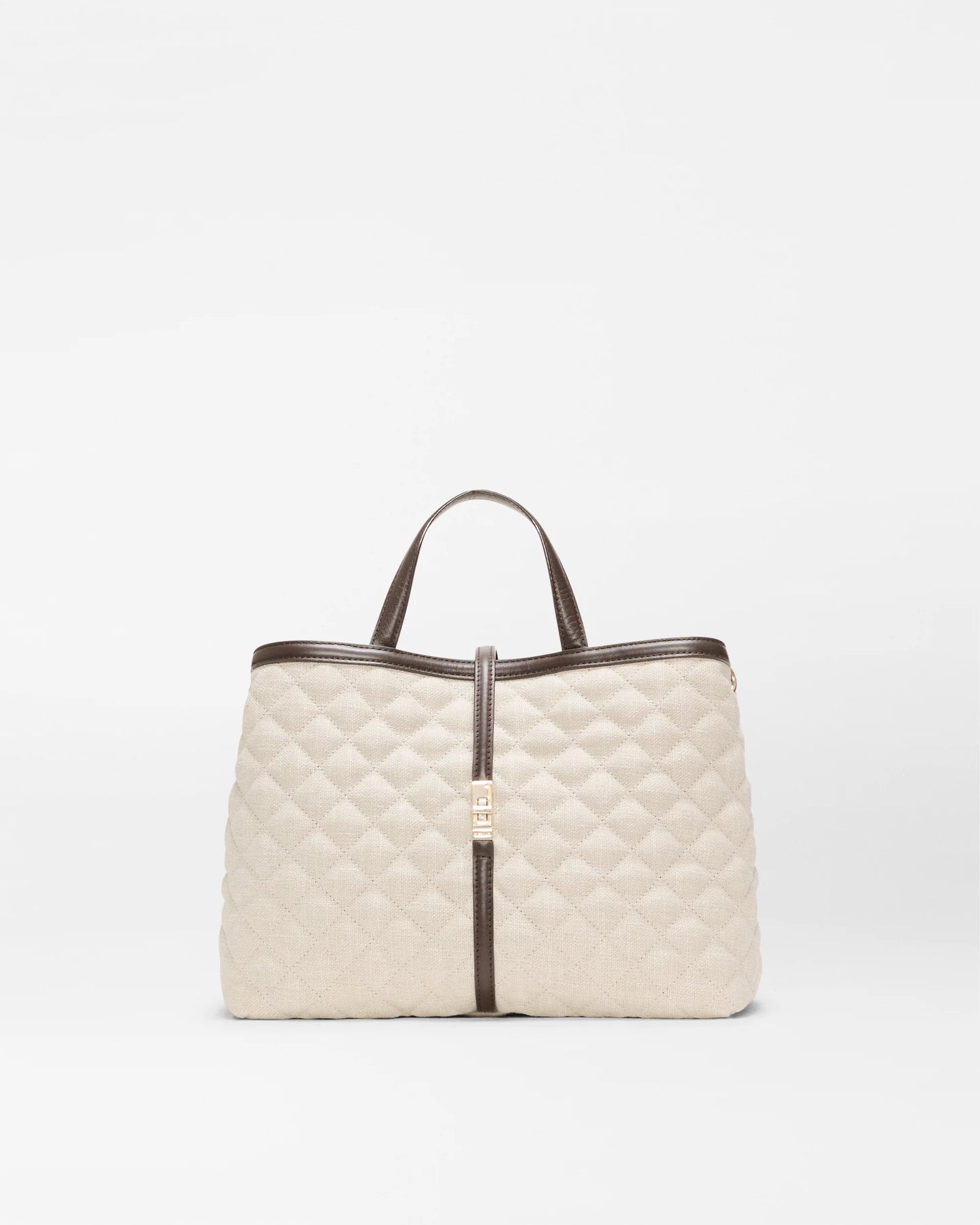 Medium Astor Top Handle Tote - Sandy Linen
