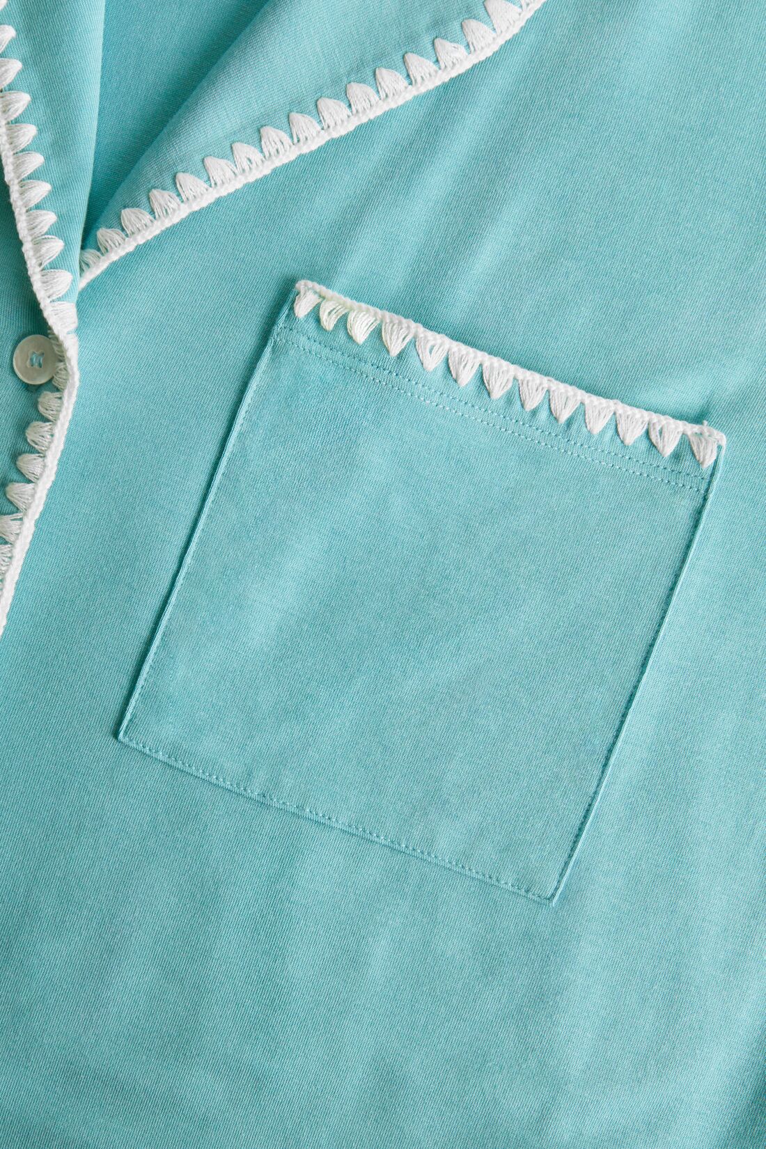Frida Short PJ Set - Blue Lagoon