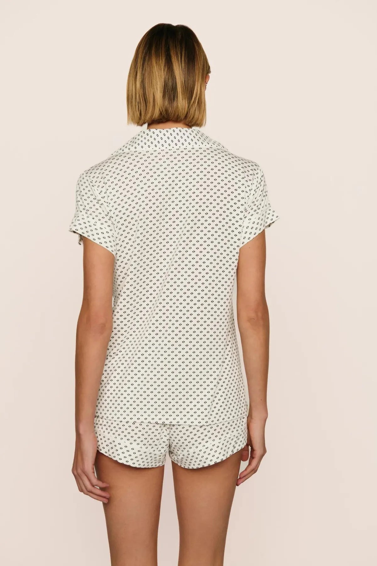 Gisele Printed Short Set - Tide Dot