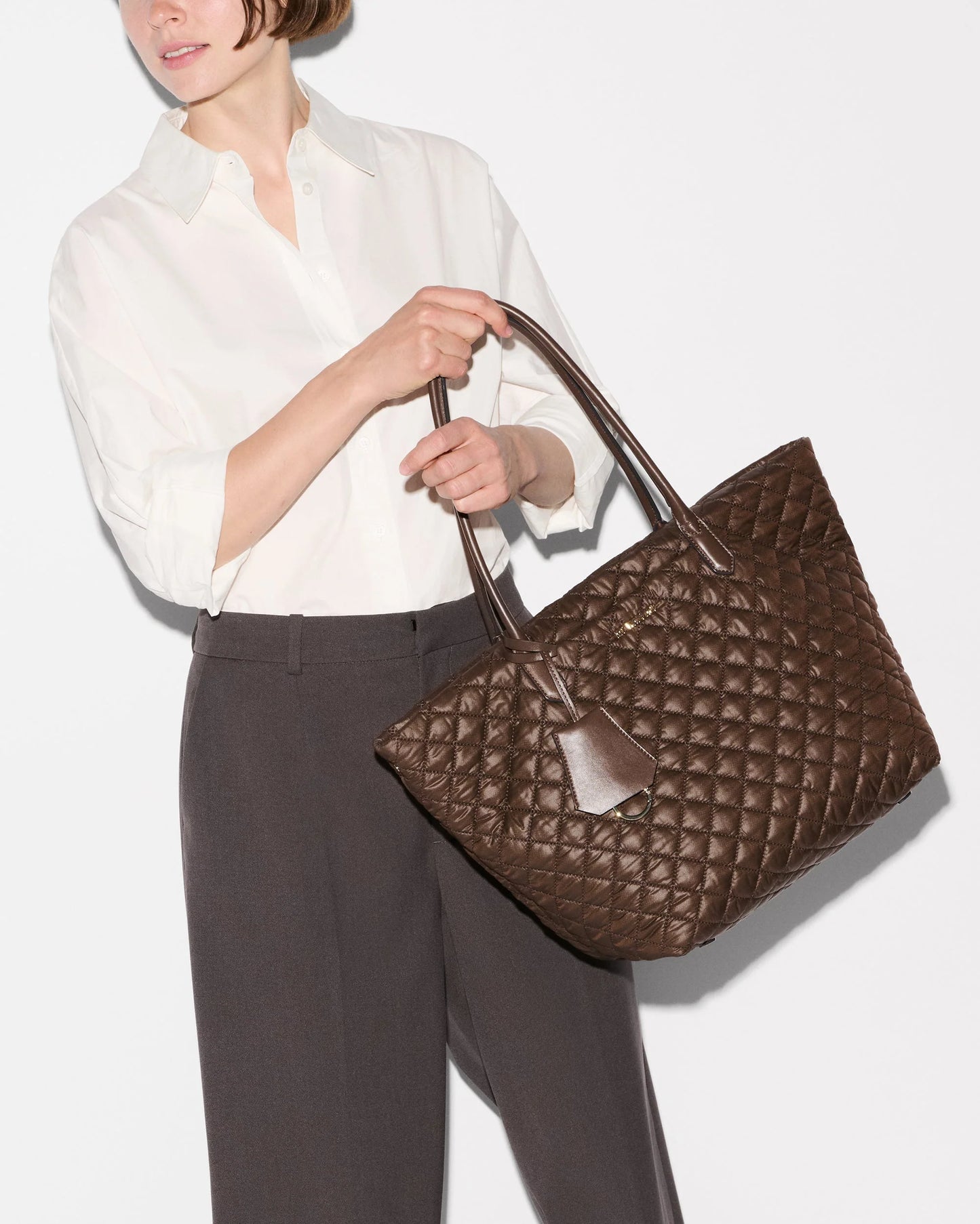 Medium Daily Tote - Walnut Brown
