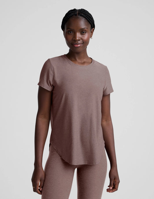 On the Low Tee - Rosey Taupe