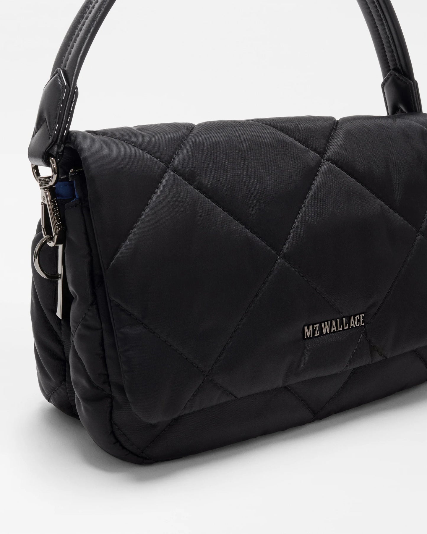 Madison Flap Crossbody - Black
