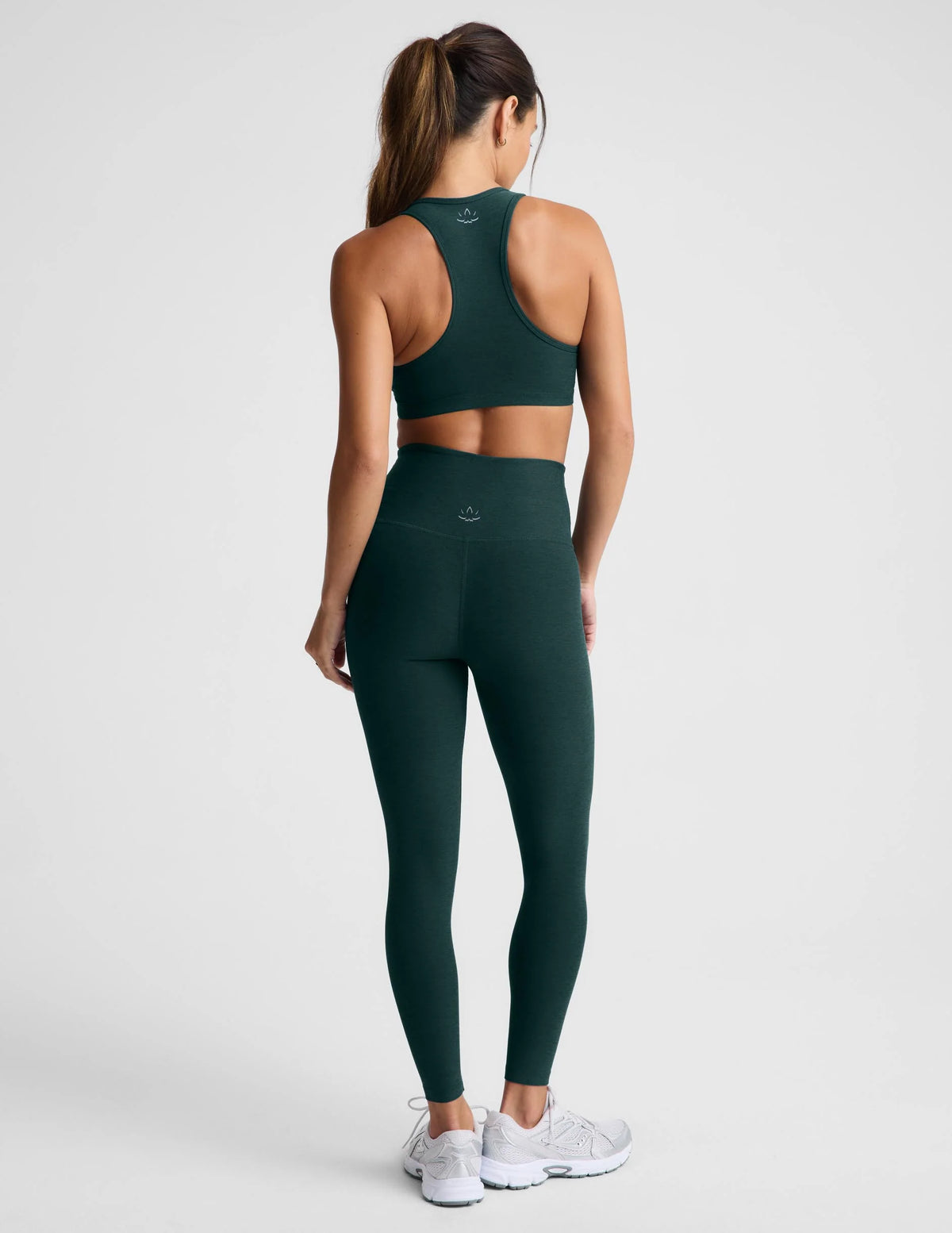 Spacedye Midi Legging - Dark Ivy