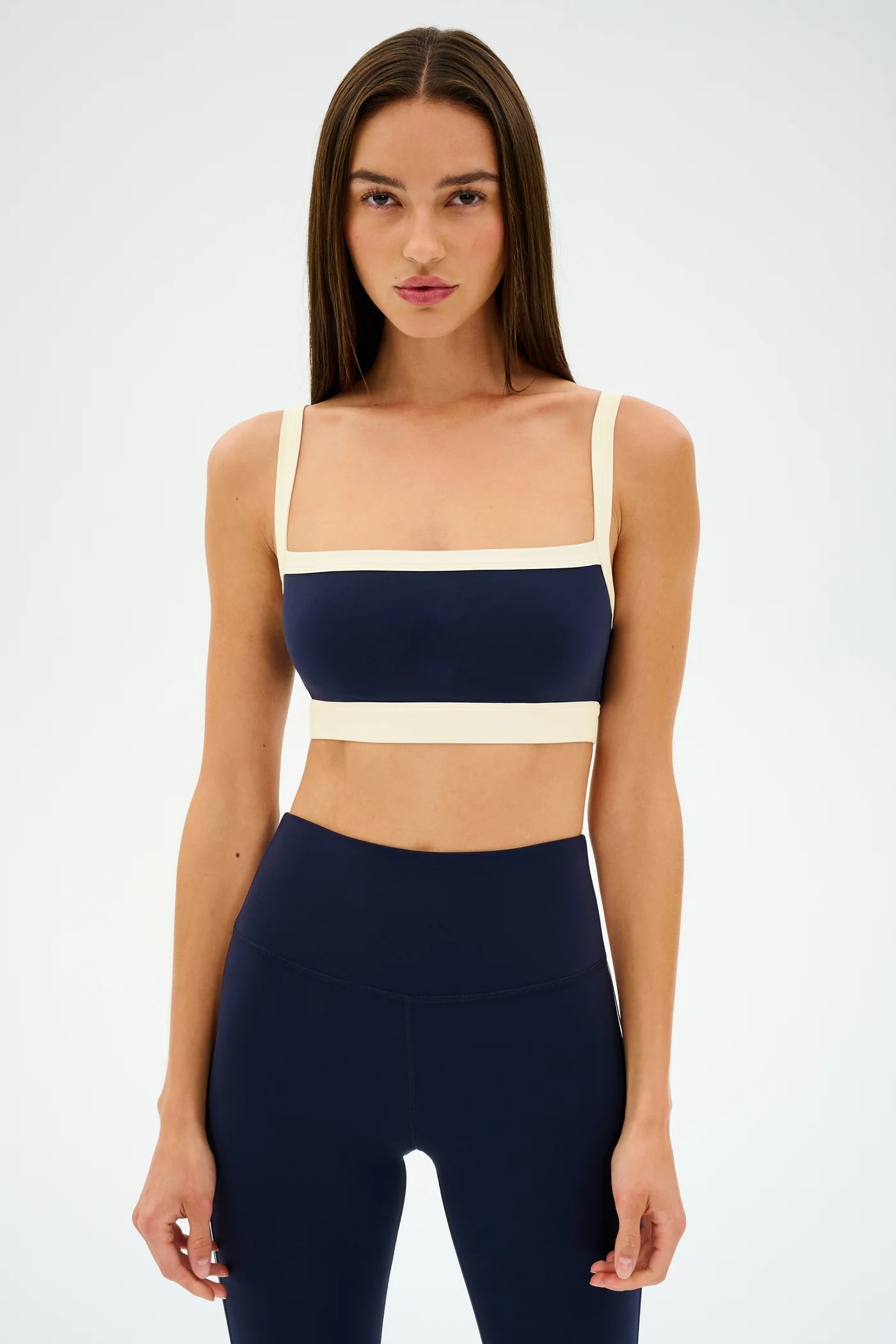 Monah Rigor Bra - Indigo/Creme