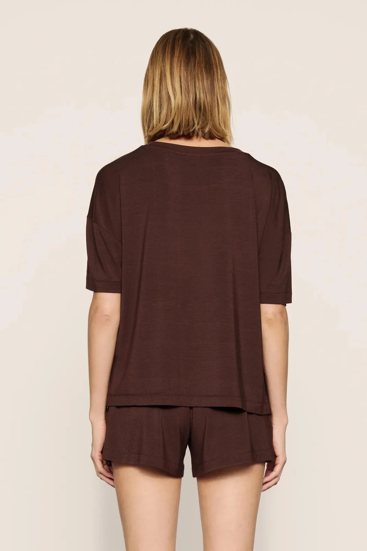 Gisele Everyday Tee/Short - Chocolate
