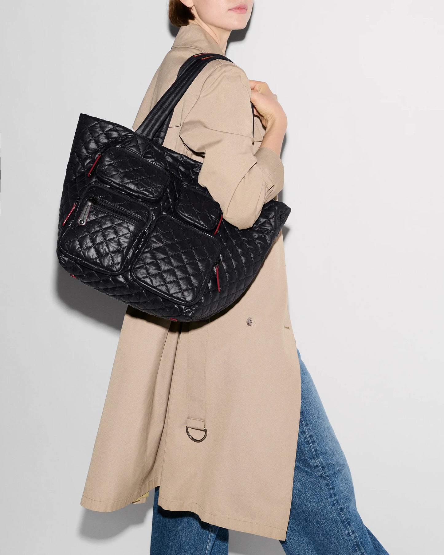 Metro Travel Tote M - Black