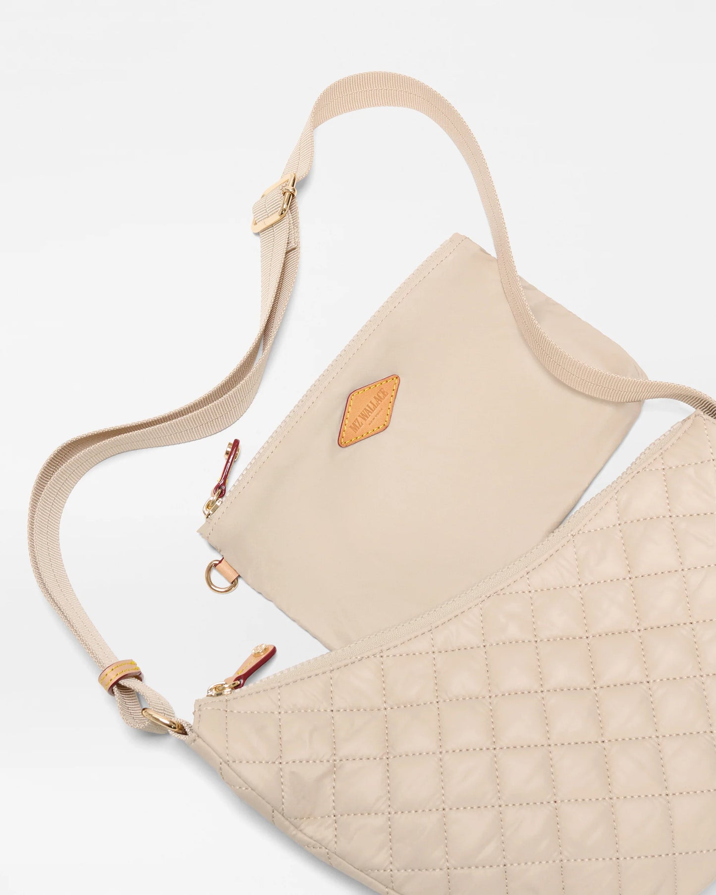 Small Metro Smile Bag - Buff