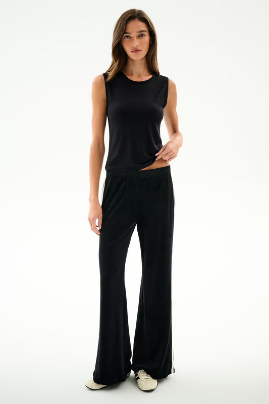 Nikki Jersey Tank - Black