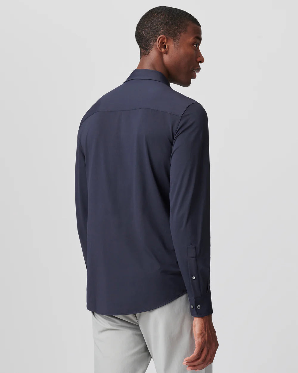 Commuter Slim Shirt - True Navy