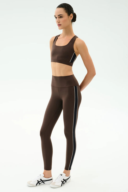 Margot Rigor Legging - Dk Chocolate/Black