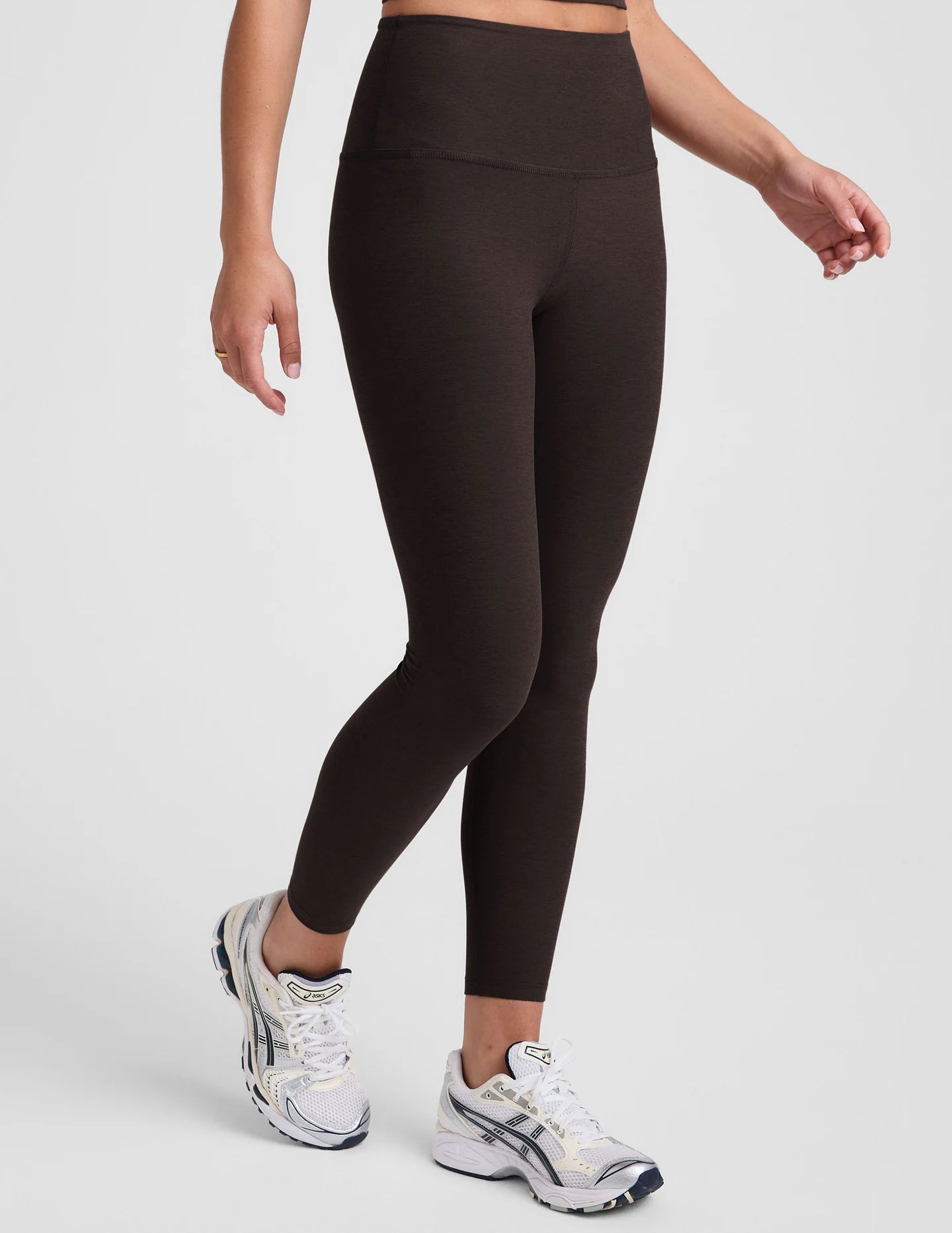 HW Midi Legging - Dark Chocolate